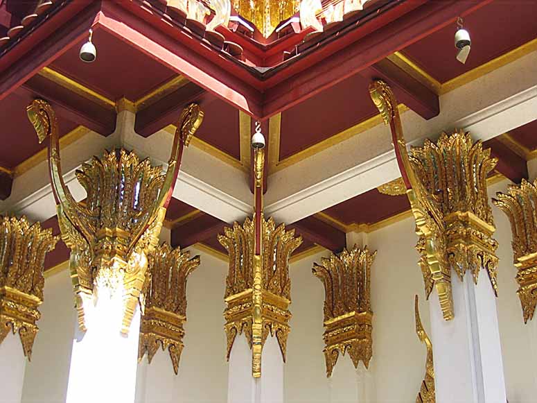 Nrbild p Thailndska paviljongen