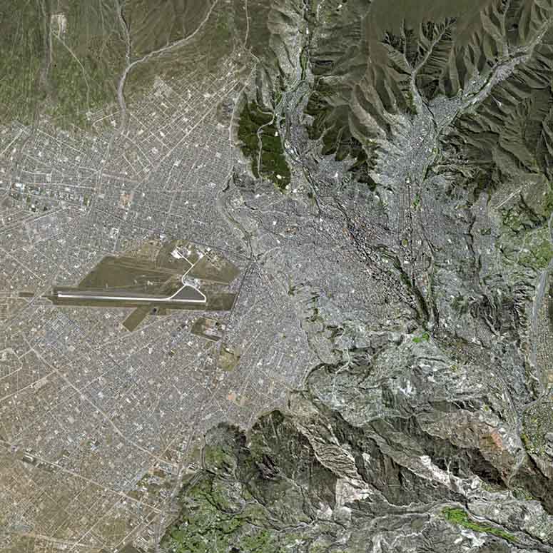 Satellitbild p El Alto