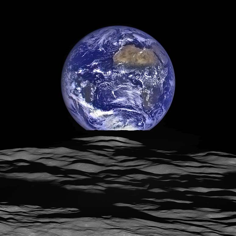 NASA:s nya hgupplsta Eartrise-bild