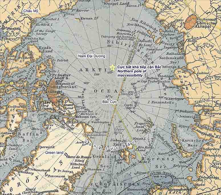 Norra otillgnglighetspolen i Arktis