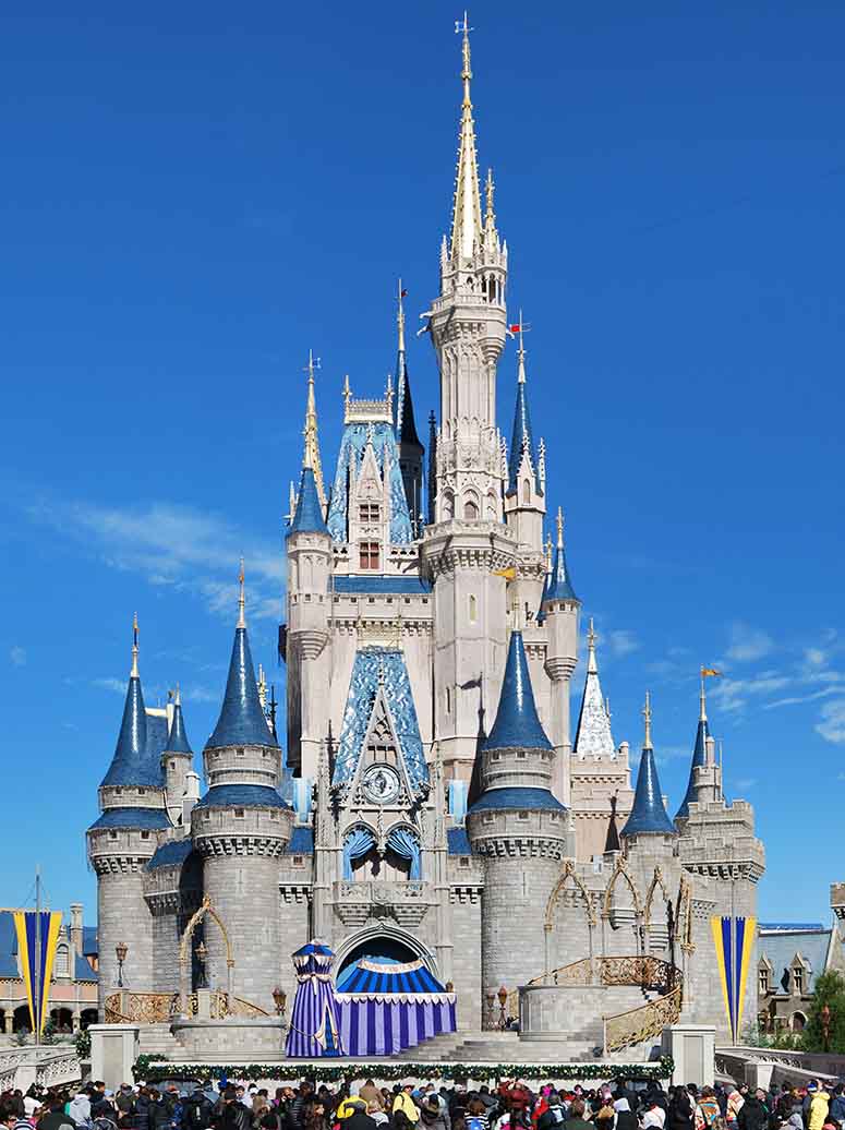 Cinderella Castle, Askungens slott p Disney World i USA