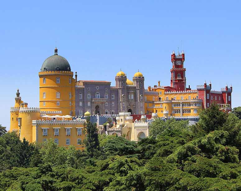 Palcio National da Pena, frgglatt slott i Portugal